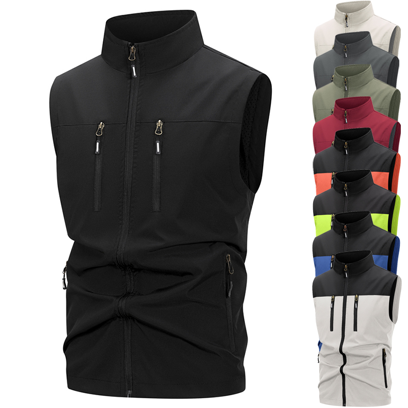 Winter Clothing Items - Rompi Softshell Ringan Pria dengan Saku