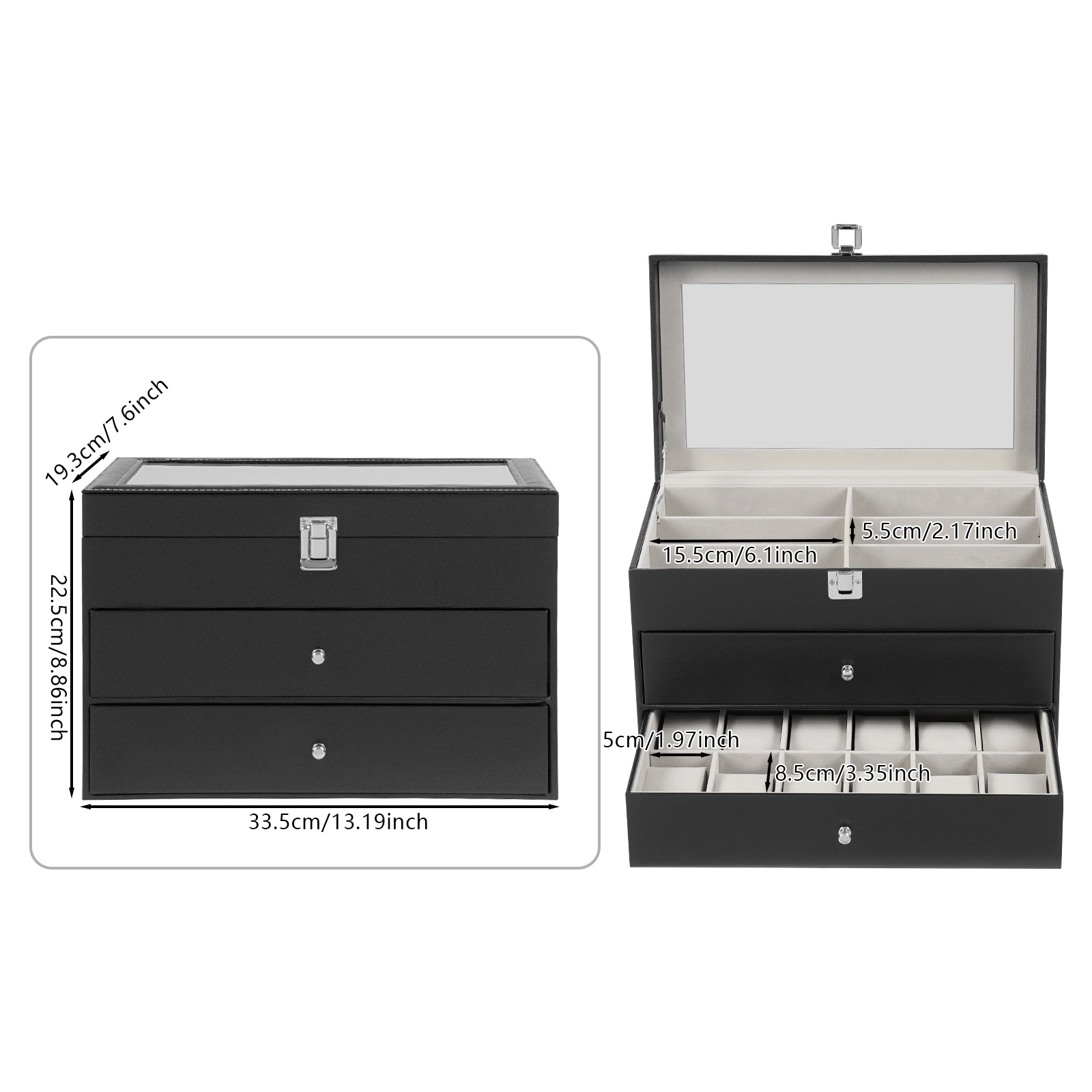 Kotak Jam Tangan dan Kacamata, - Winter Clothing Organizer ulasan dan harga