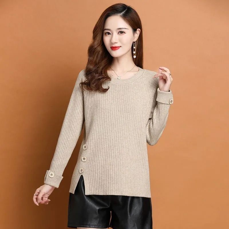 Sweater Rajut Wanita Kerah Bul - Winter Clothing Offer ulasan dan harga