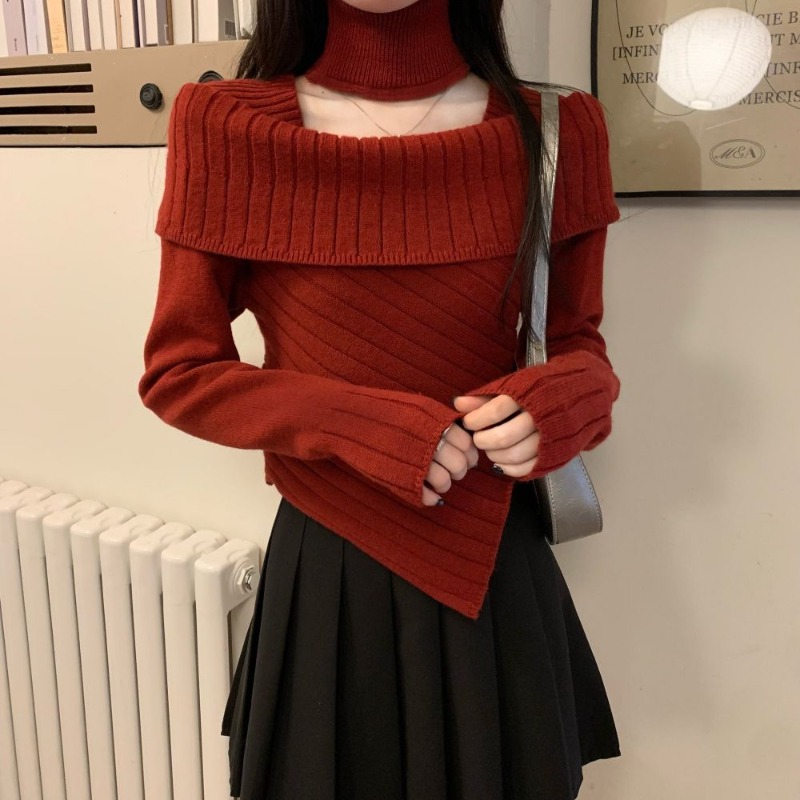 Sweater Rajut Wanita Model Cro - Winter Clothing Offer ulasan dan harga