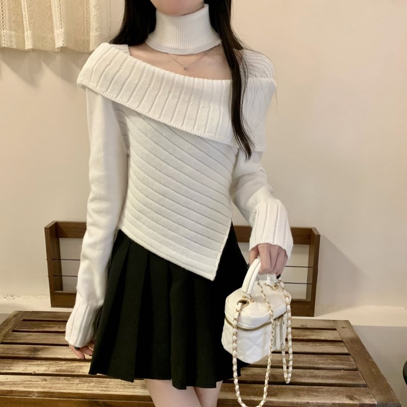 Sweater Rajut Wanita Model Cro - Winter Clothing Offer ulasan dan harga