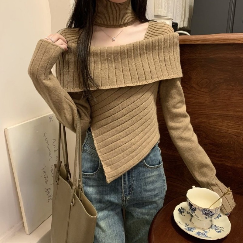 Sweater Rajut Wanita Model Cro - Winter Clothing Offer ulasan dan harga