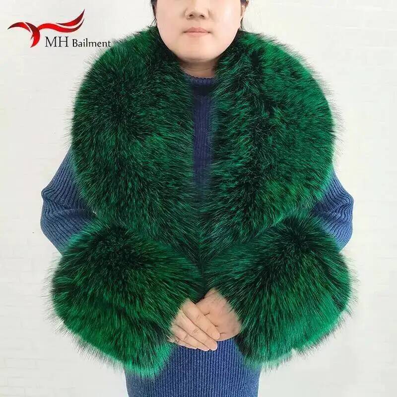 Selendang Bulu Imitasi Rubah B - Winter Clothing Items ulasan dan harga