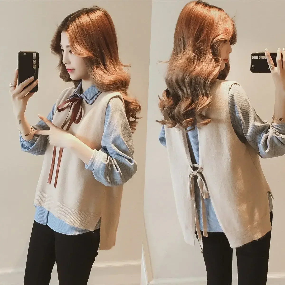 Rompi gaya Korea pakaian Fashi - Winter Clothing Offer ulasan dan harga