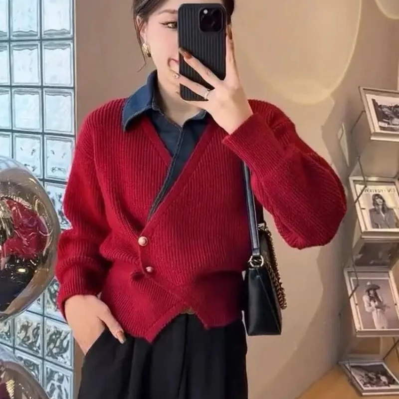 Kaus Polo Wanita rajutan longg - Winter Clothing Offer ulasan dan harga