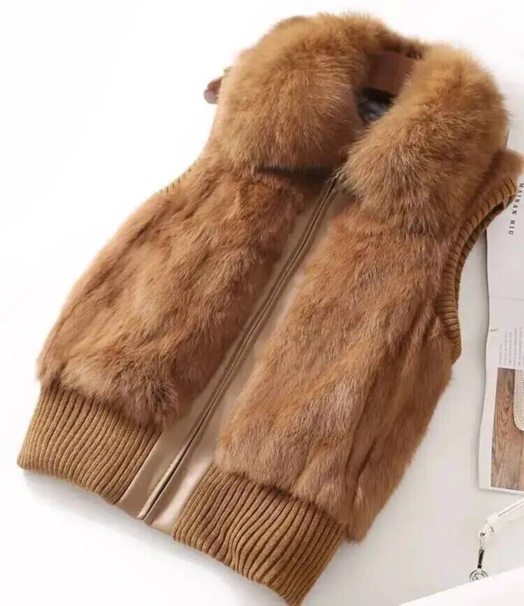Mantel bulu kelinci asli untuk - Winter Clothing Offer ulasan dan harga