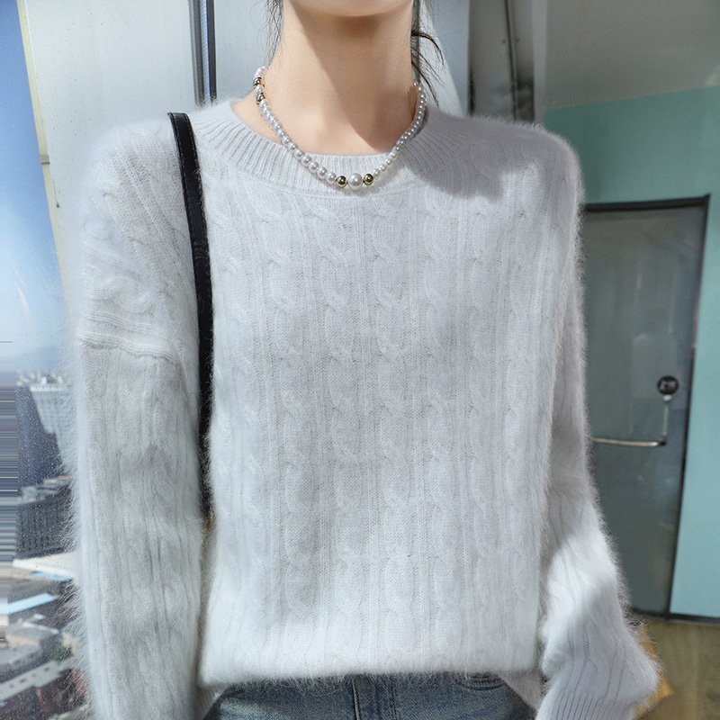 Sweter Kasmir Mink 100% Wanita - Winter Clothing Offer ulasan dan harga