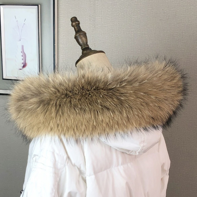 Kerah bulu asli untuk mantel p - Winter Clothing Items ulasan dan harga