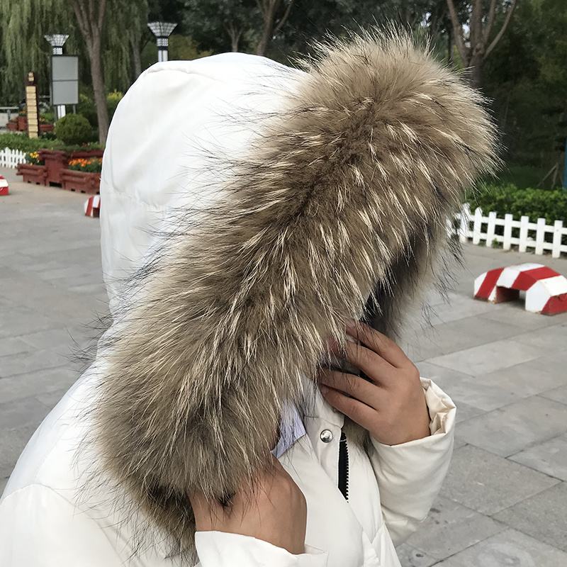 Kerah bulu asli untuk mantel p - Winter Clothing Items ulasan dan harga