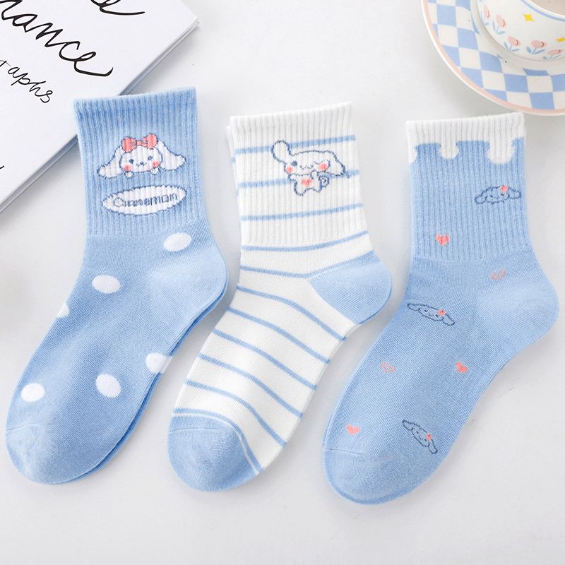 Kaus Kaki Cinnamoroll Kartun S - Winter Clothing In Japan ulasan dan harga