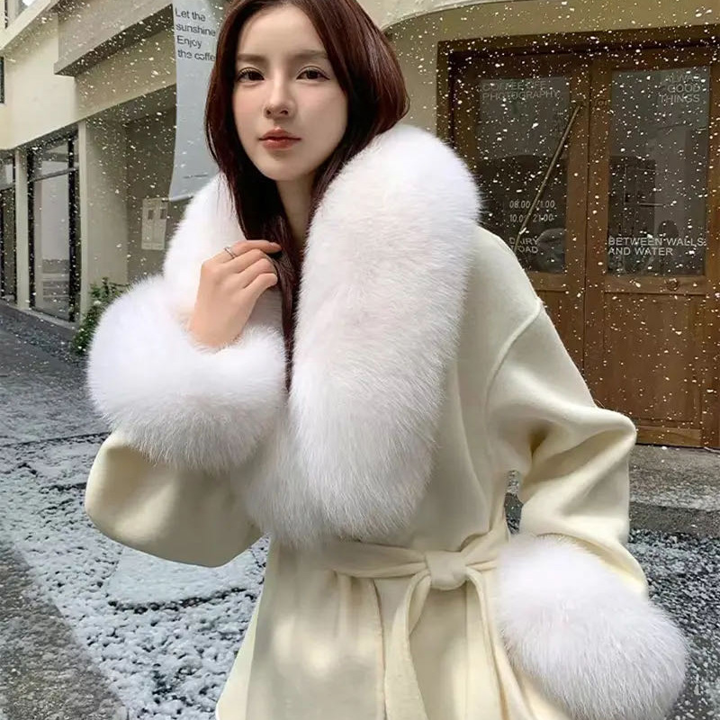 Kerah Bulu Rubah Asli 2025, Sy - Winter Clothing Items ulasan dan harga