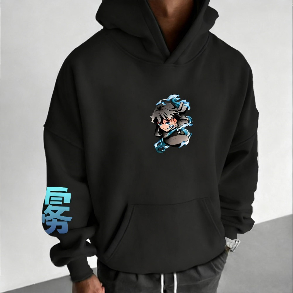 Demon Slayer Hoodie Pria Sweat - Winter Clothing In Japan ulasan dan harga
